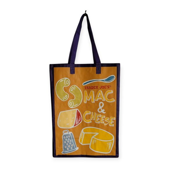 Trader Joe's **Two-Sided** Comfort Food **Grocery Bag** NWOT - Picture 3 of 3